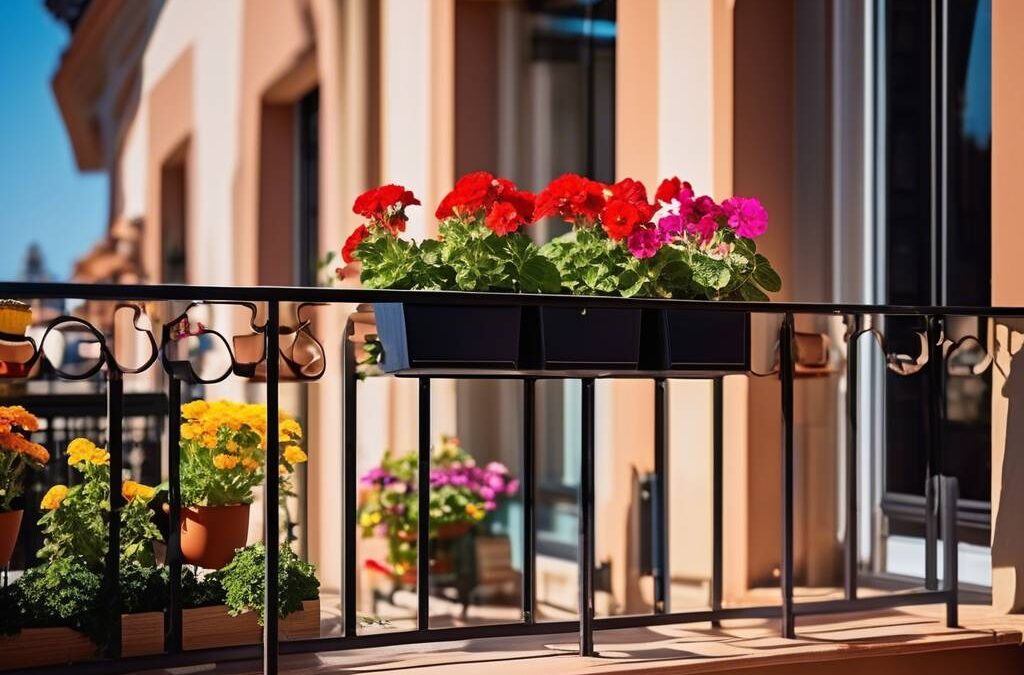 Jakie kwiaty na balkon od południa? Wybierz rośliny idealne do nasłonecznionej przestrzeni